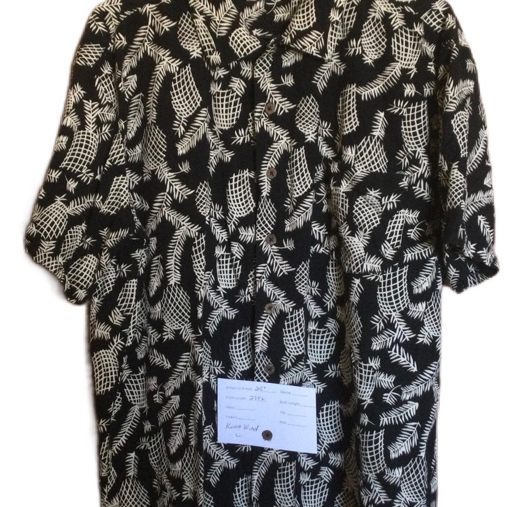 Mens Hawaiian Shirt . Kona Wind